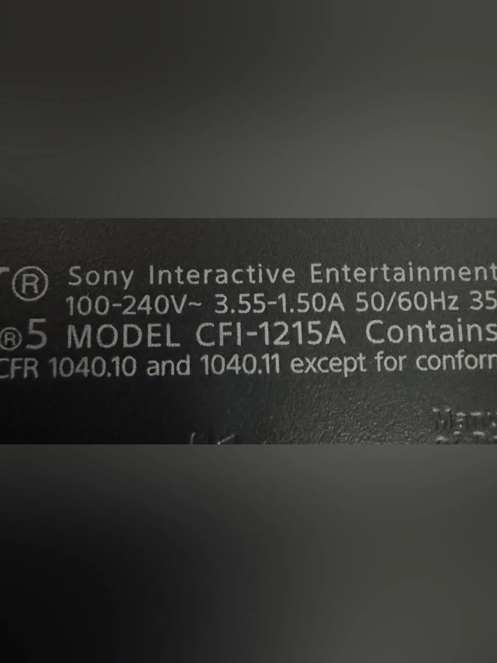 Sony PS5 Disc Edition 825GB White Console Gaming System CFI-1215A Controller